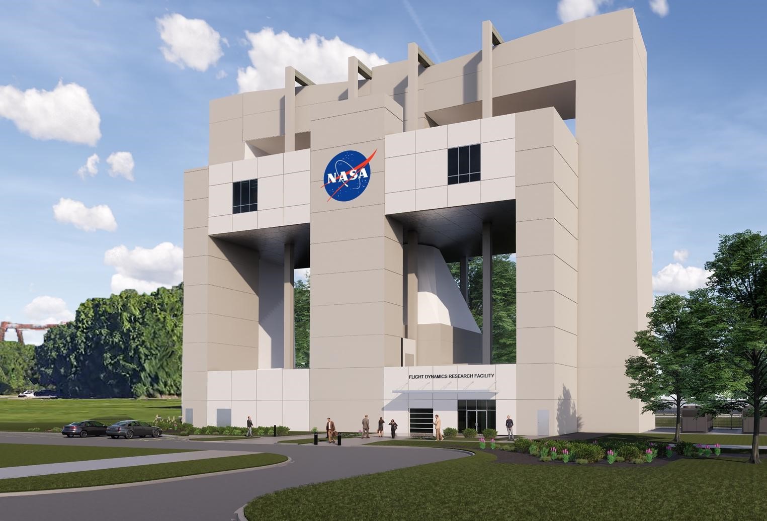 Rendering NASA Flight Dynamics Research Facility