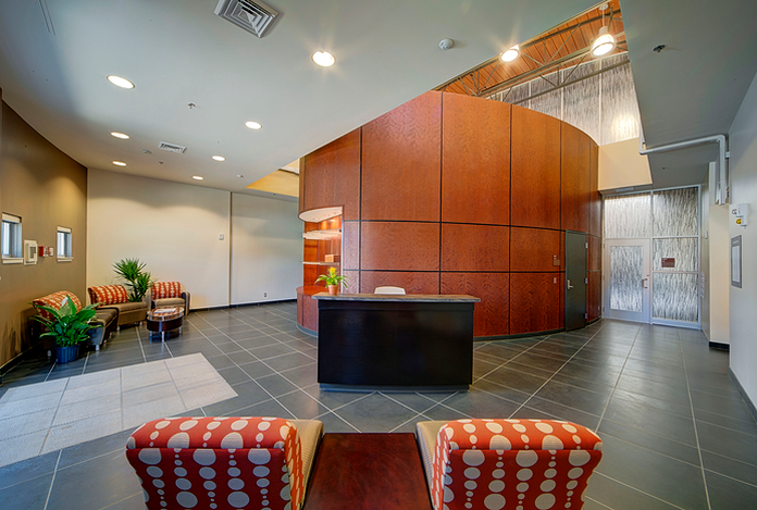 Interior of lobby