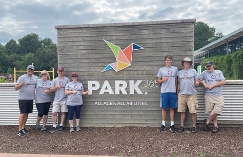 Mason and Hanger volunteers at SOAR 365