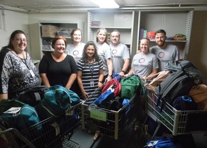 Mason & Hanger Volunteers at St. Joseph's Villa