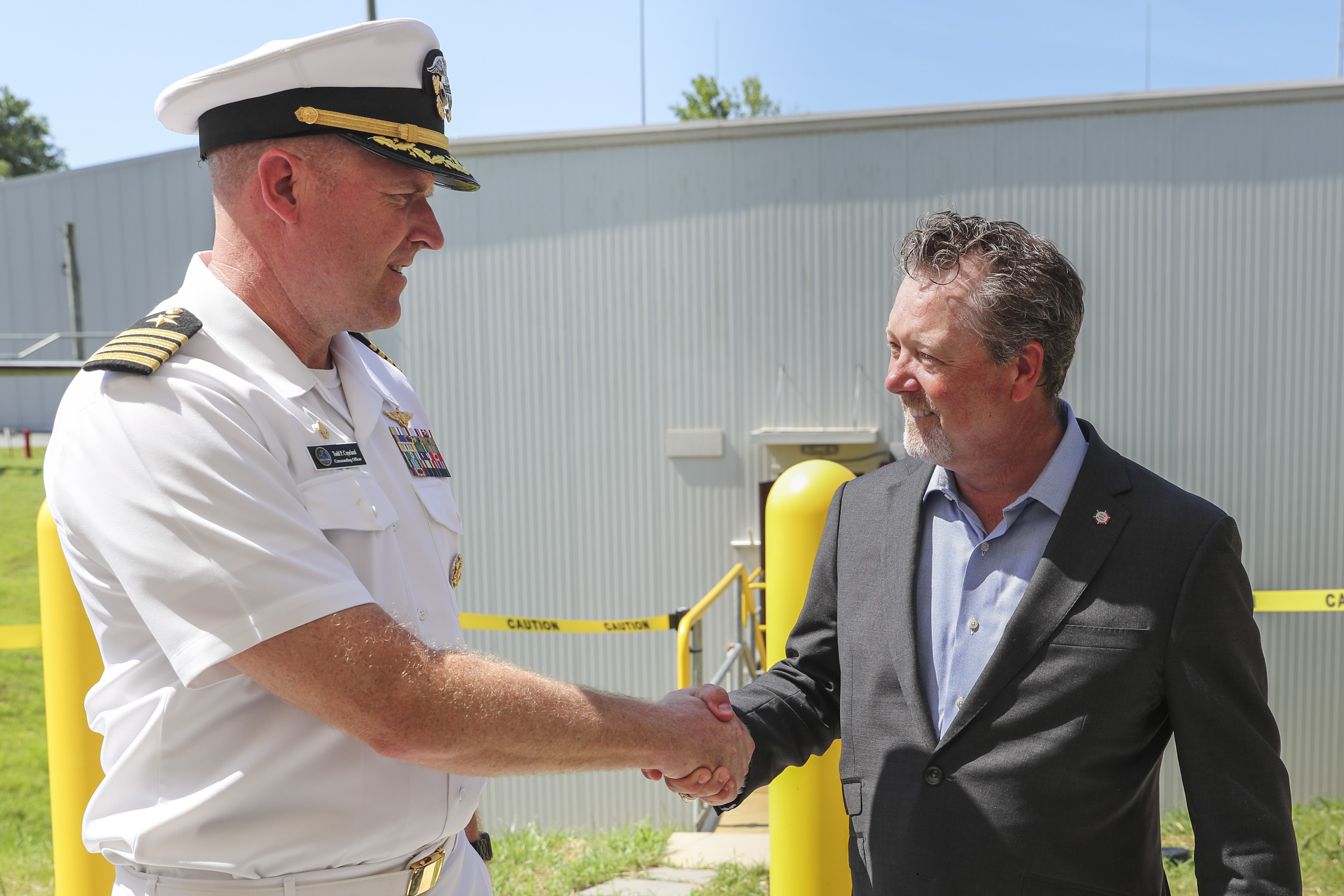 Mason & Hanger Proudly Attends Agile Chemical Facility Ribbon Cutting Ceremony at the Naval Surface Warfare Center Indian Head Division