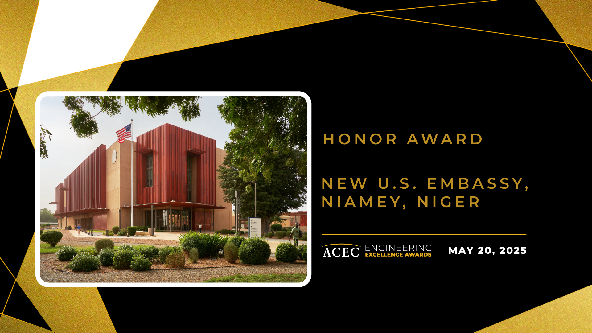 IN THE NEWS: New U.S. Embassy in Niger Recognized in National Engineering Competition