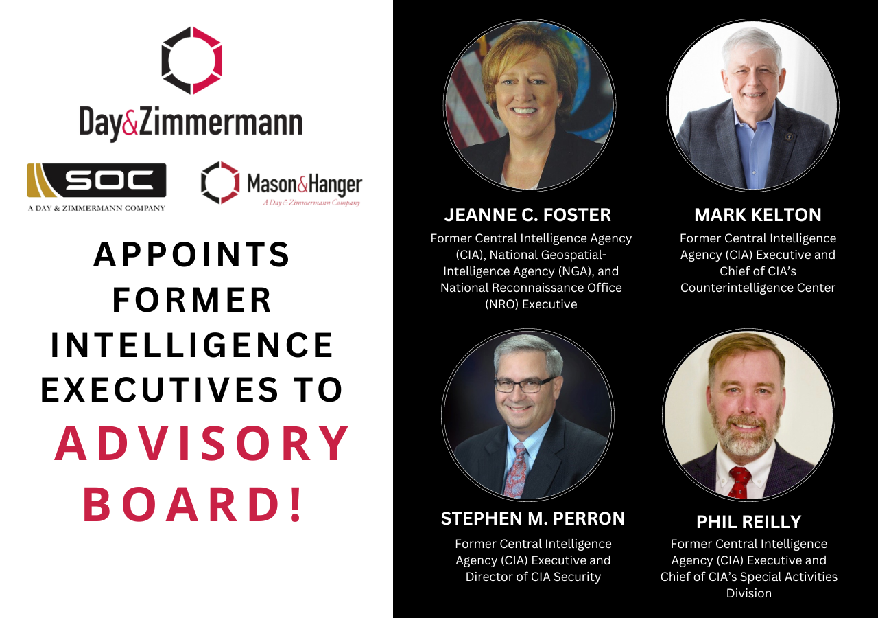 Mason & Hanger Appoints Former Intelligence Community Executives to Strategic Advisory Board