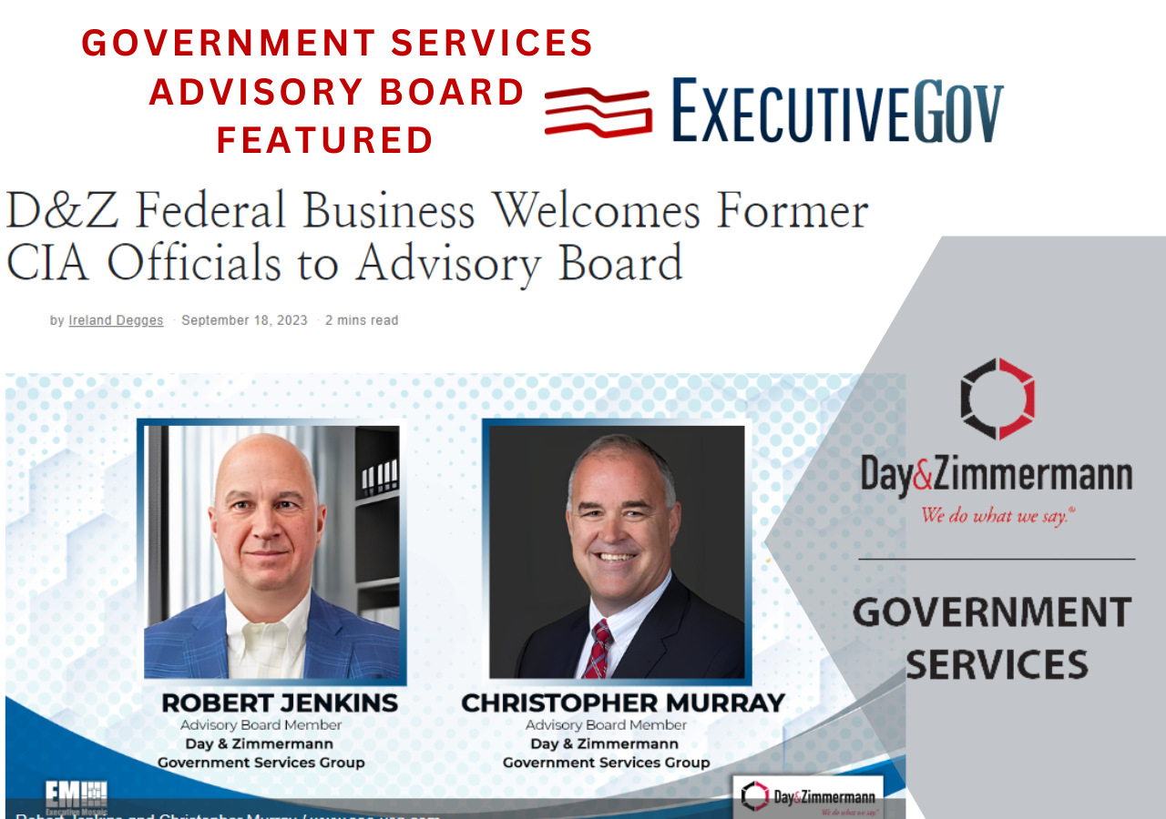 In the News: ExecutiveGov Features D&Z Government Services Advisory Board