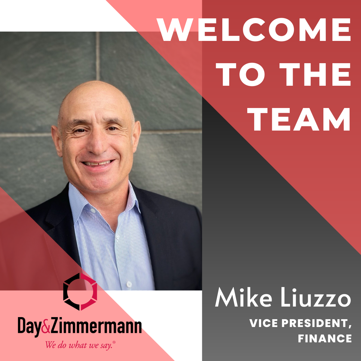 Announcing Mike Liuzzo Joins Government Services as Vice President, Finance