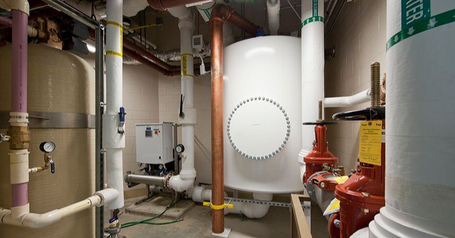 mechanical engineering equipment room